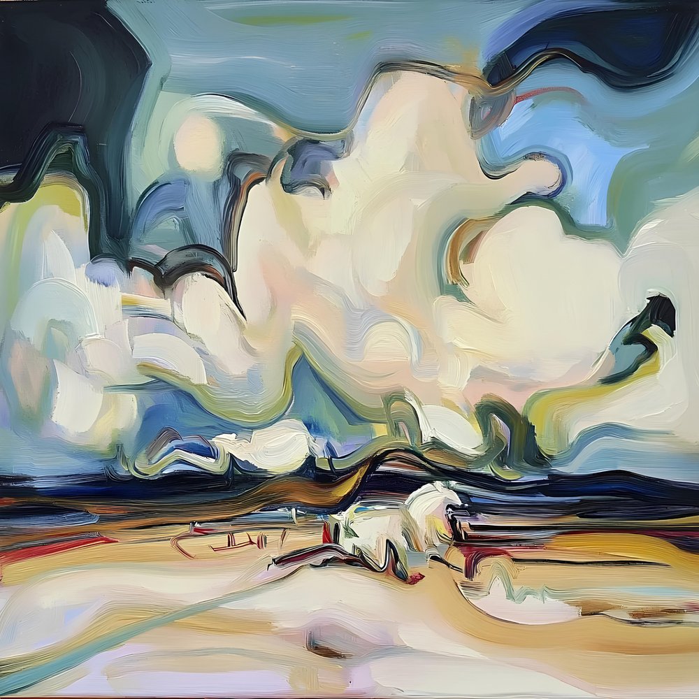 Dynamisch cloudlandschap door Avanesova Elena