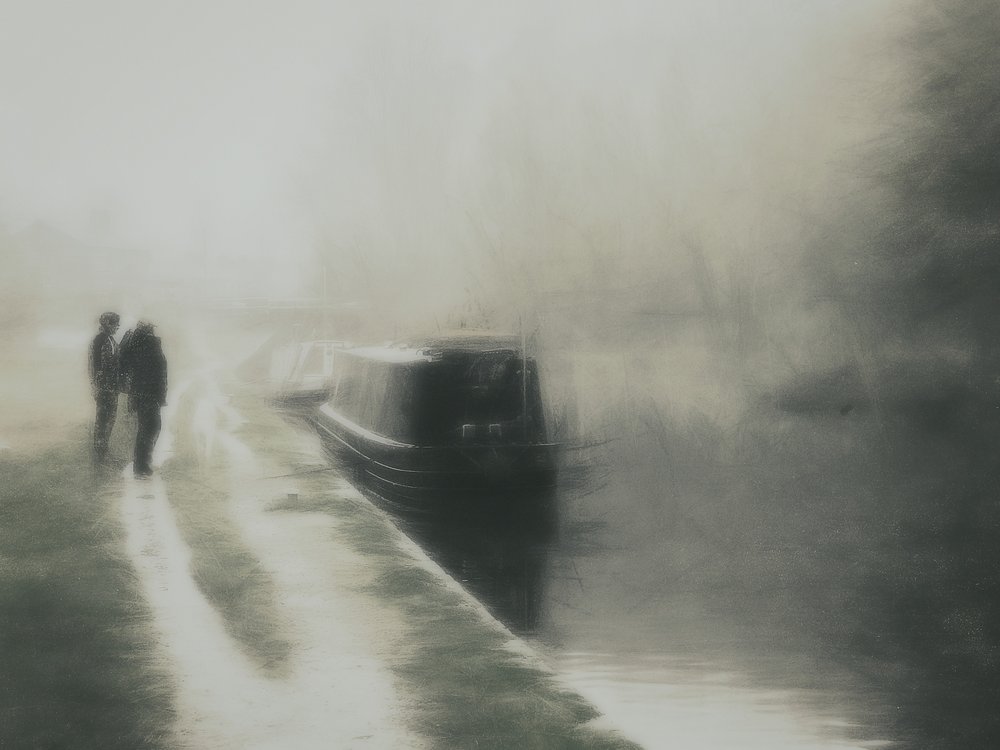 Wandeling langs het Misty-kanaal door Bill Eiffert