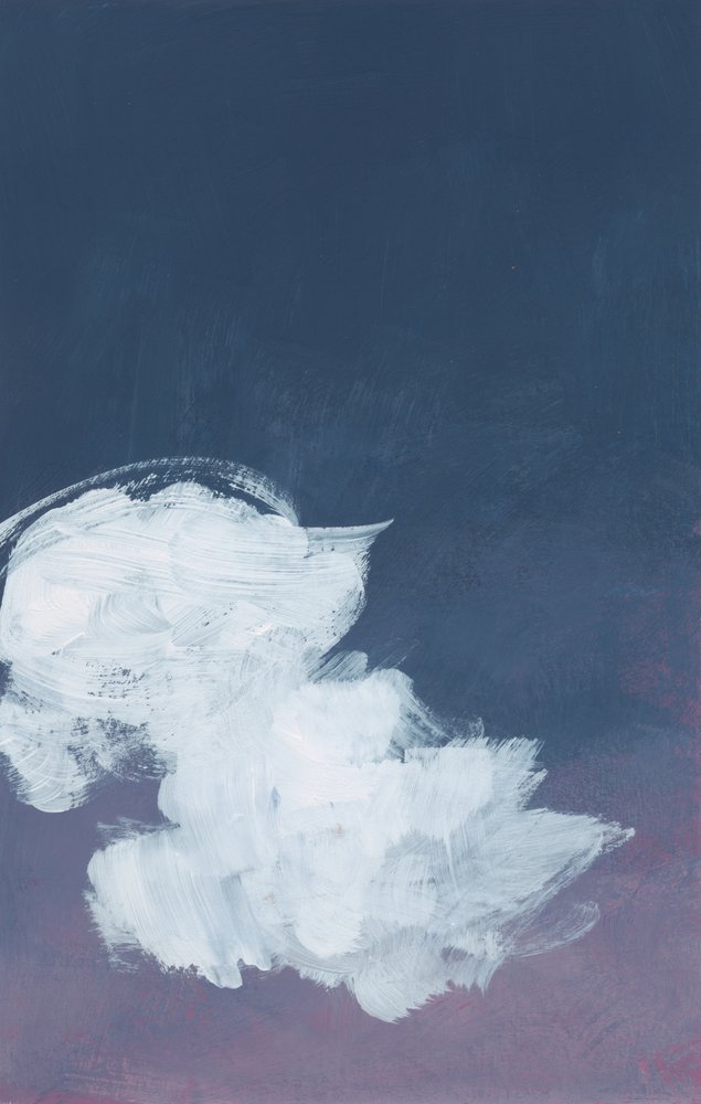 Indigo-nachtwolken door Bronwyn Baker