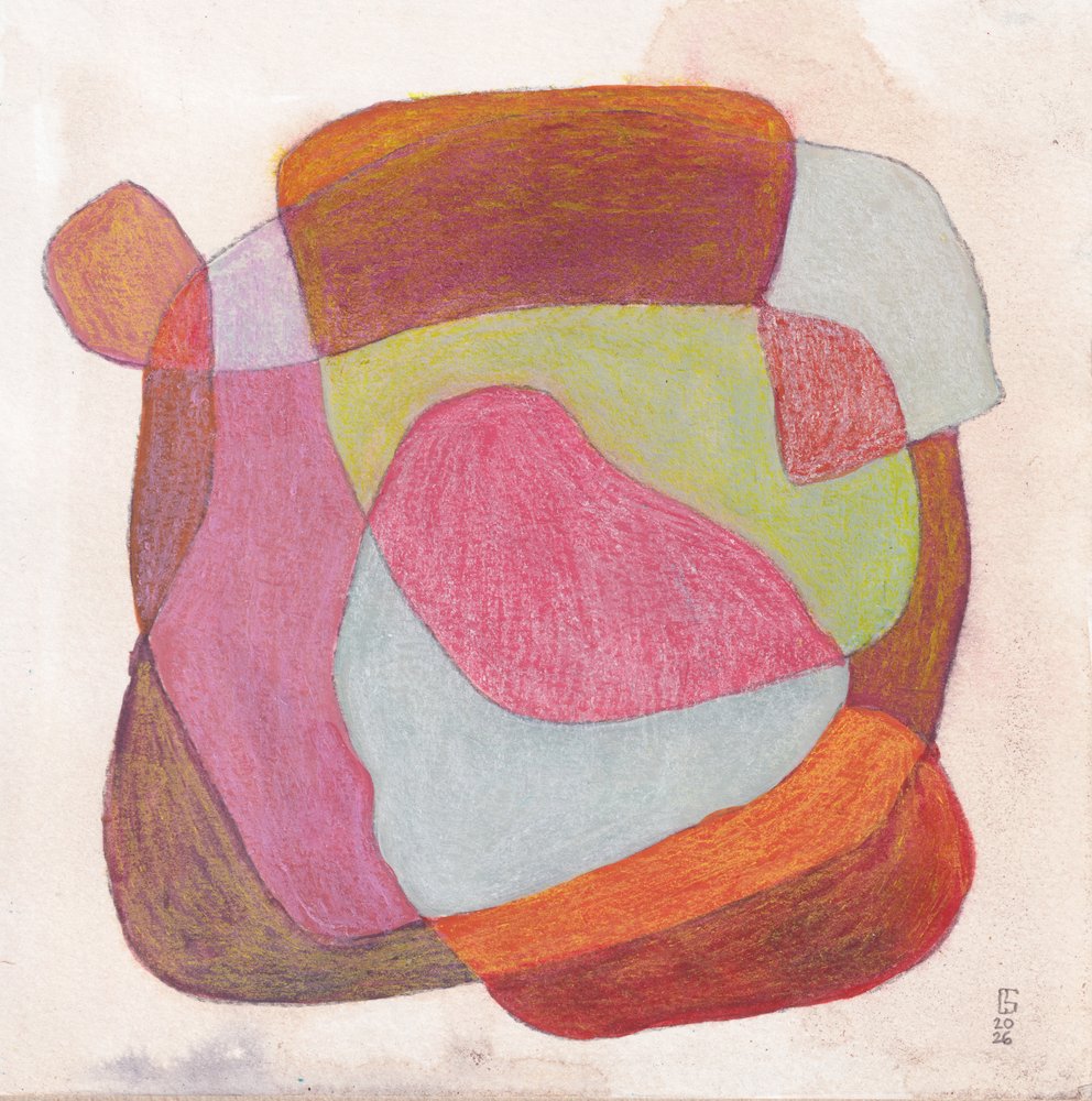 Zachte abstracte vormen door Catalina Somolinos