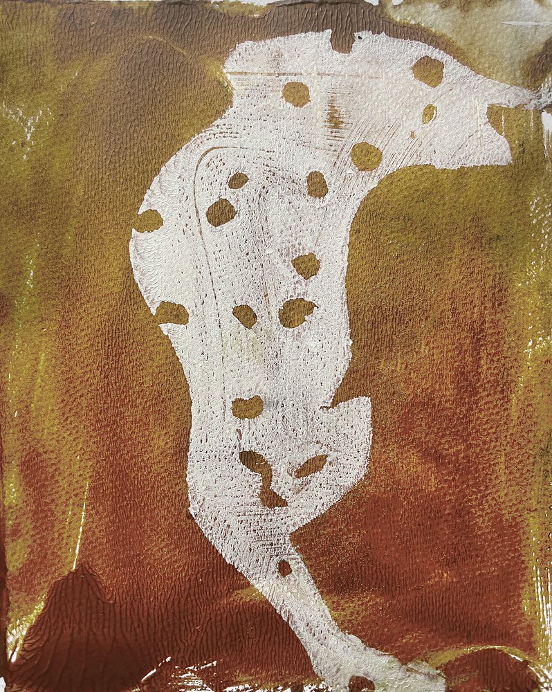 Abstracte zeepaardjesvorm door Christina Misuro
