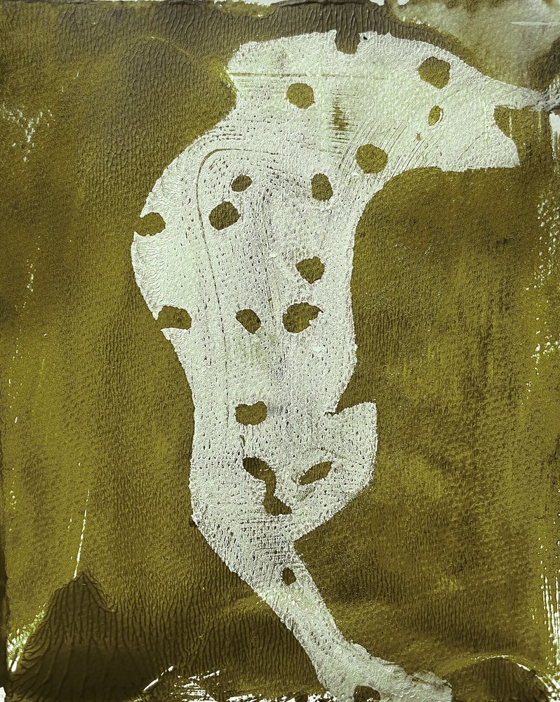 Abstract gevlekt dier door Christina Misuro