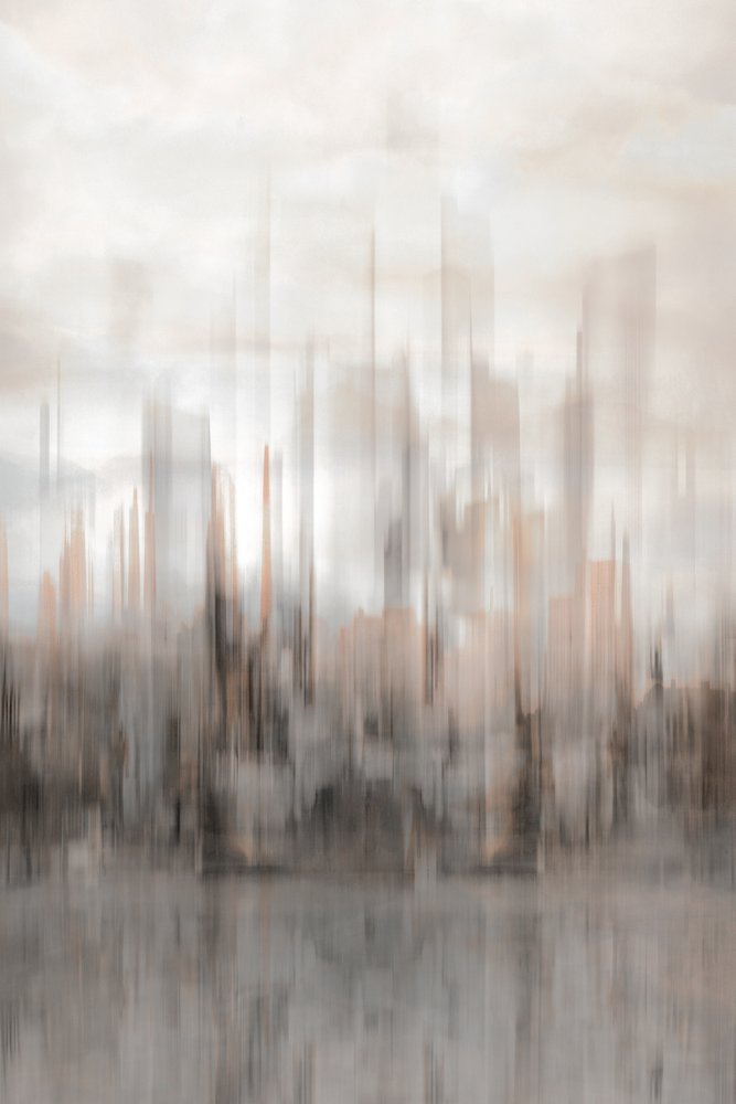 Abstract: Weerspiegeling van de stad door Christina Sillen