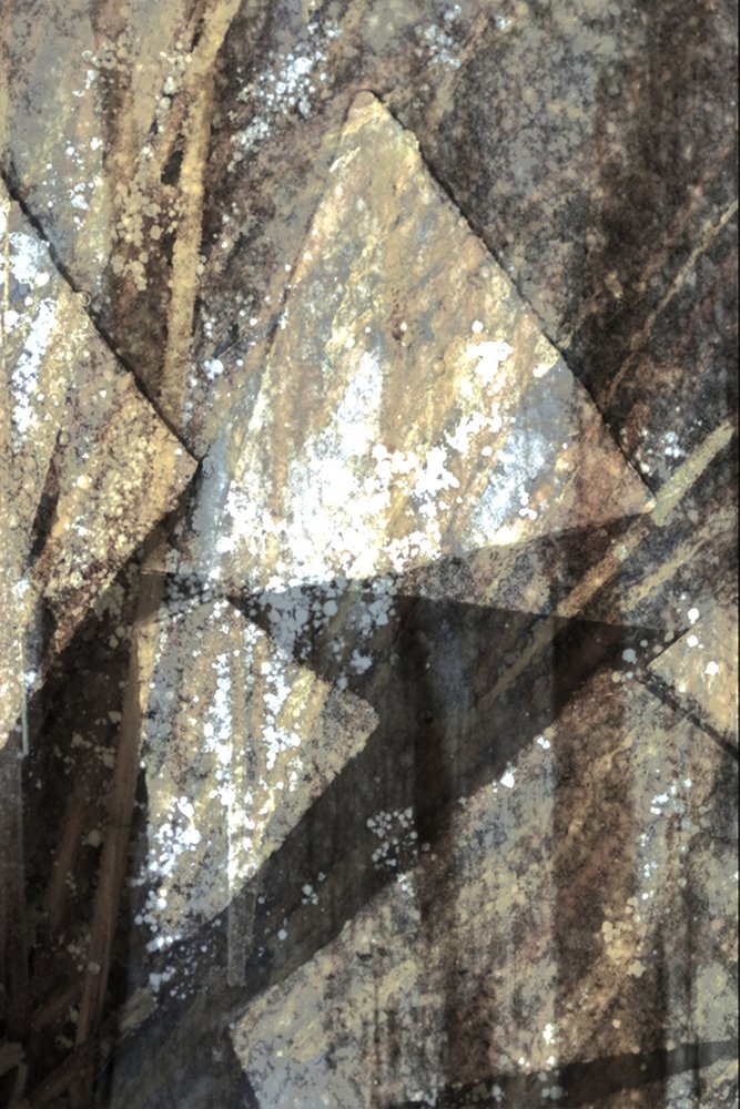 Abstracte steengeometrie door Christina Sillen
