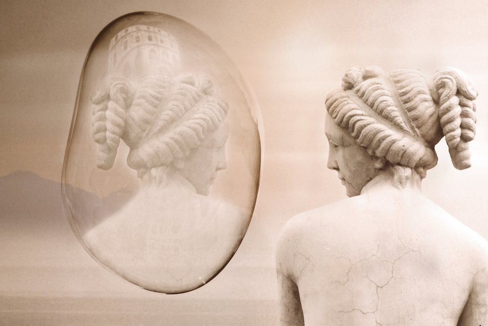Reflectie op een klassiek beeld door Christina Sillen