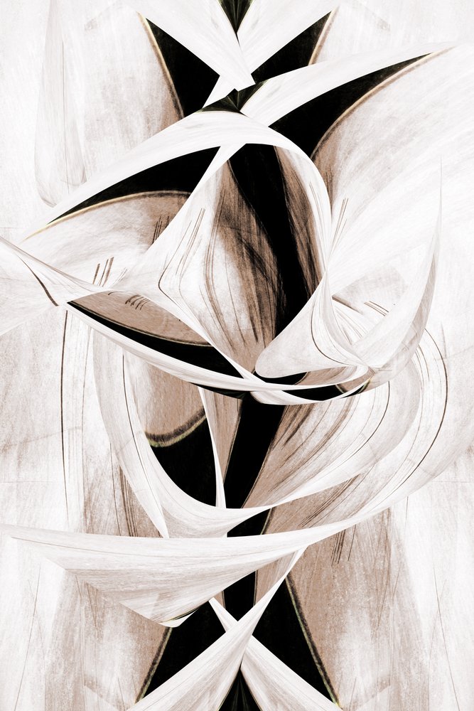 Elegante abstracte rondingen door Christina Sillen