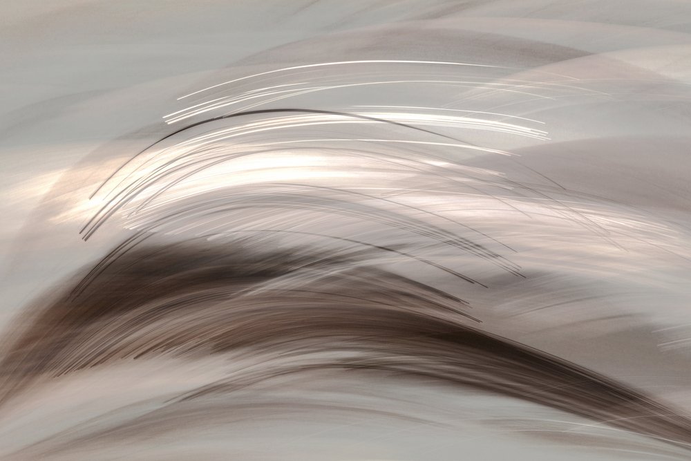 Stromend abstract licht door Christina Sillen