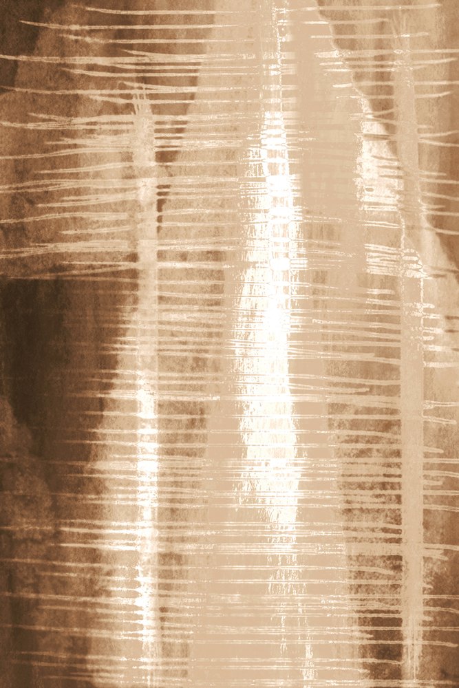 Glinsterende abstracte lijnen door Christina Sillen