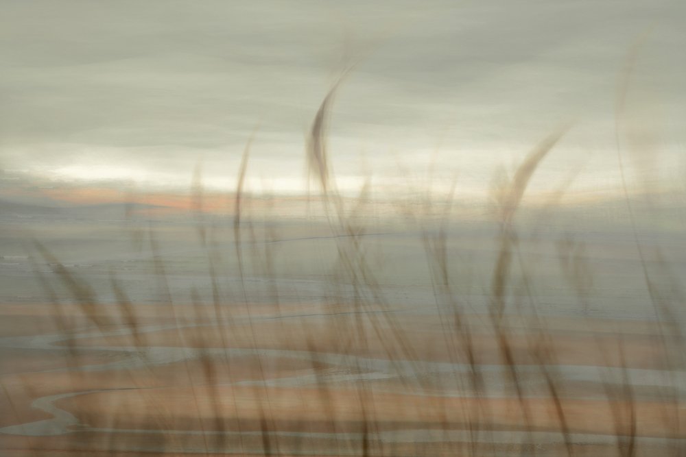 Zacht strand aan de horizon door Christina Sillen