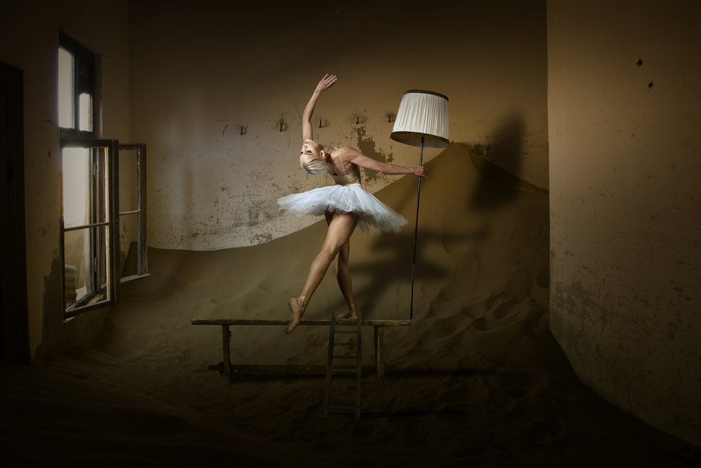 Ballerina: De lege kamer door Christine von Diepenbroek