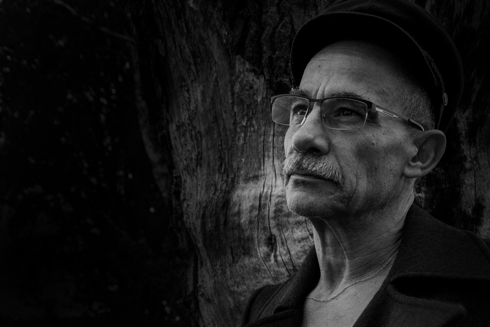 Portret van een contemplatieve man door Christine von Diepenbroek