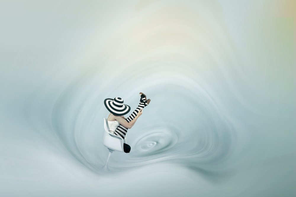 Gestreepte hoed – een speels detail door Christine von Diepenbroek