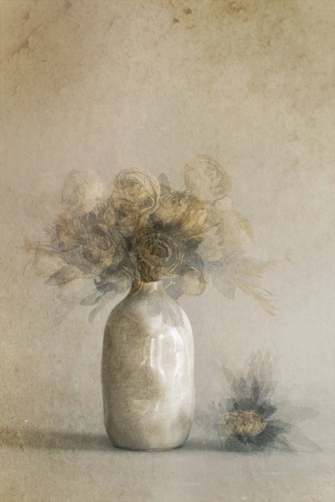 Etherische gedroogde bloemen door Cicek Kiral