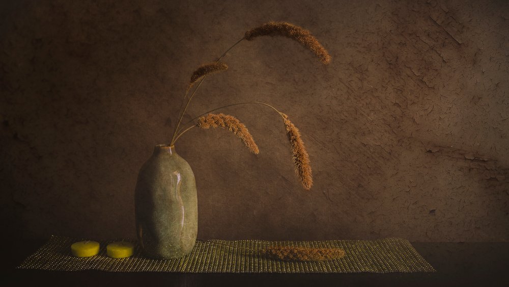 Minimalistisch botanisch stilleven door Cicek Kiral