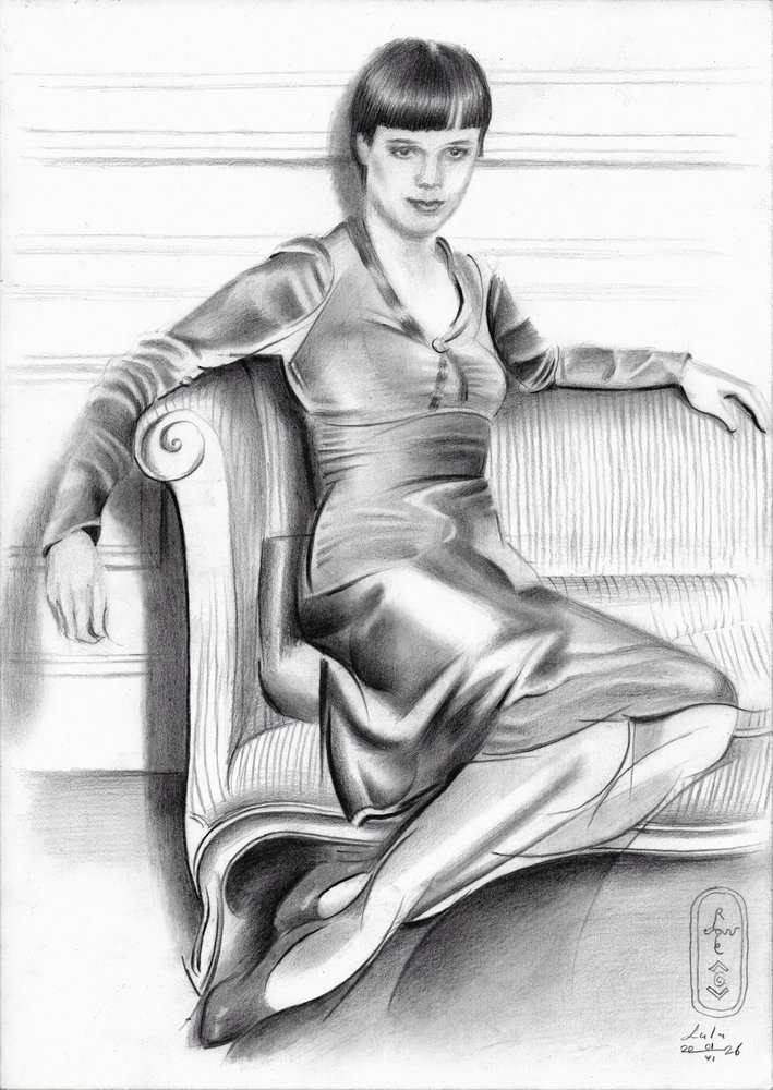 Elegante vrouw in een pose door Corné Akkers