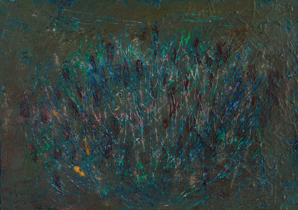 Levendige abstracte lijnen door Dale Hefer