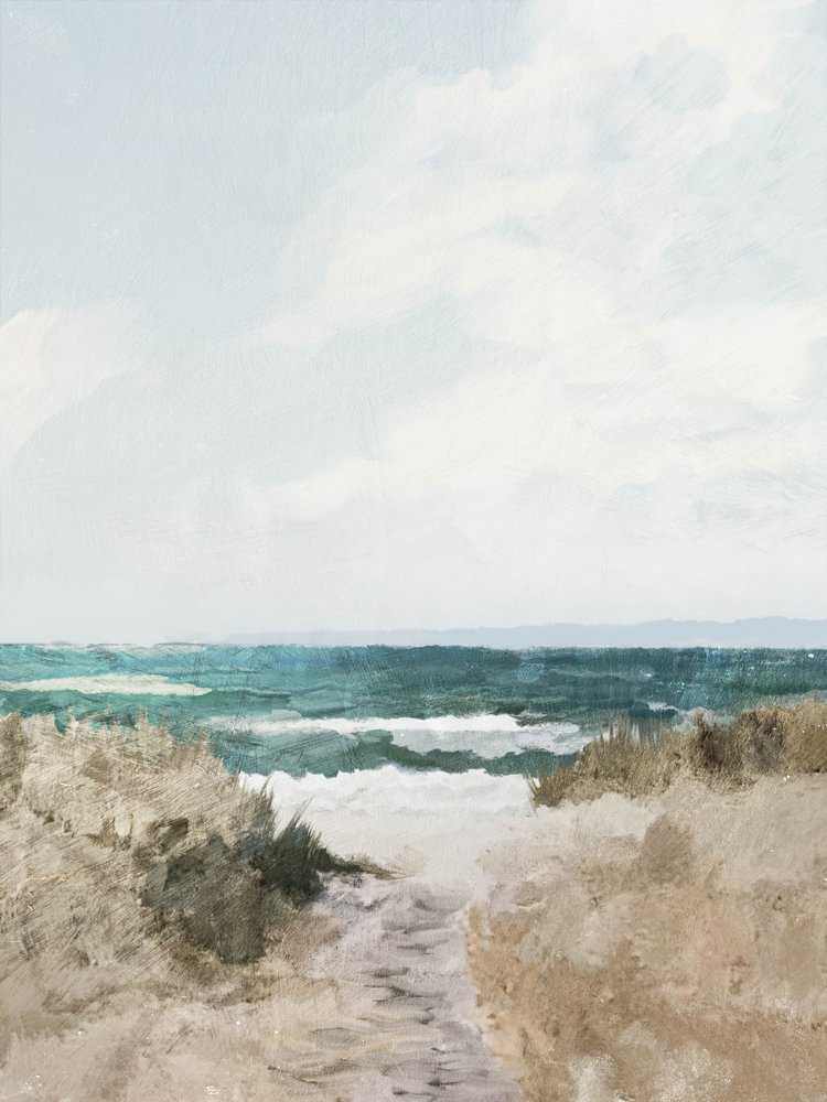 Strandpad door Dan Hobday