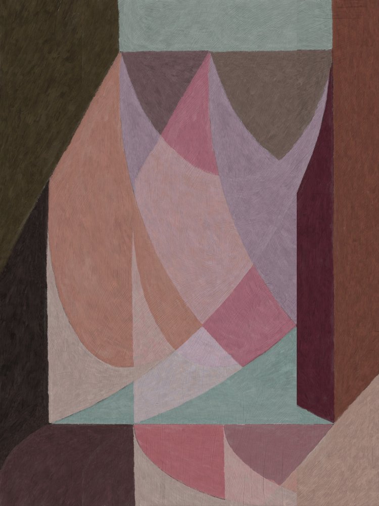 Zacht geometrisch ontwerp door Dan Hobday
