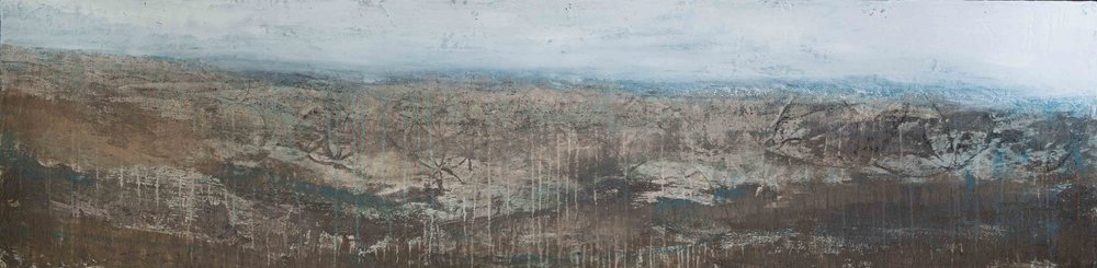 Abstract: Bergpanorama door Deb Chaney