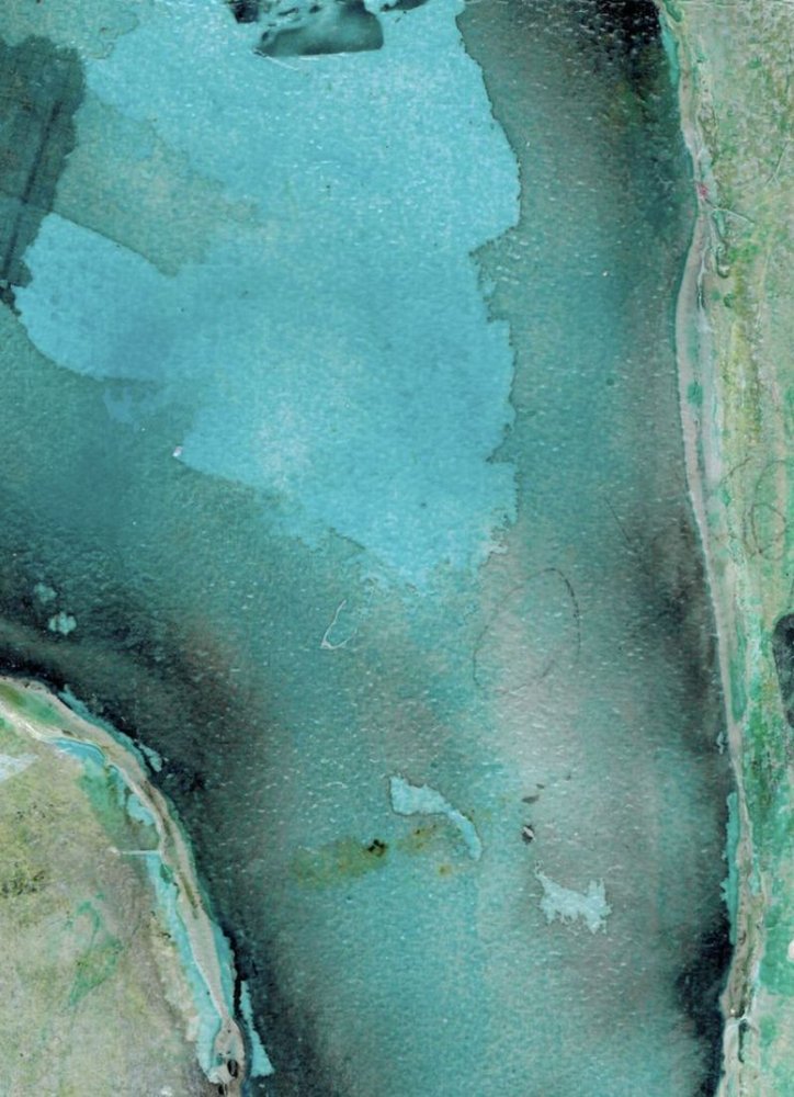 Rustige, blauwgroene wateren door Deb Chaney