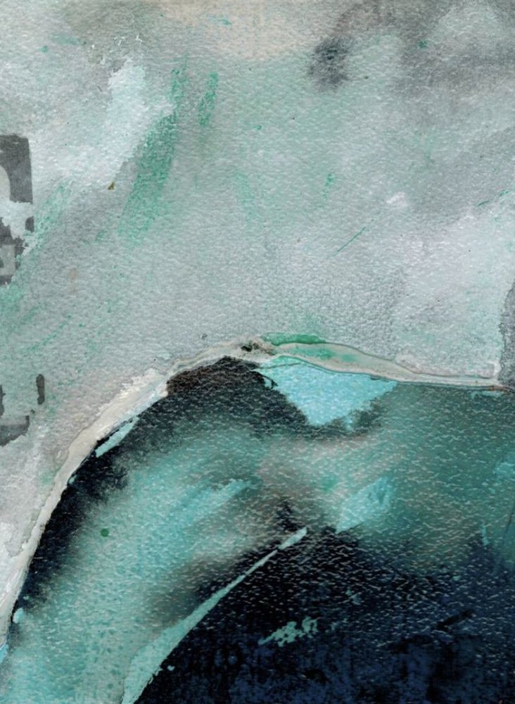 Deep Aqua Flow door Deb Chaney