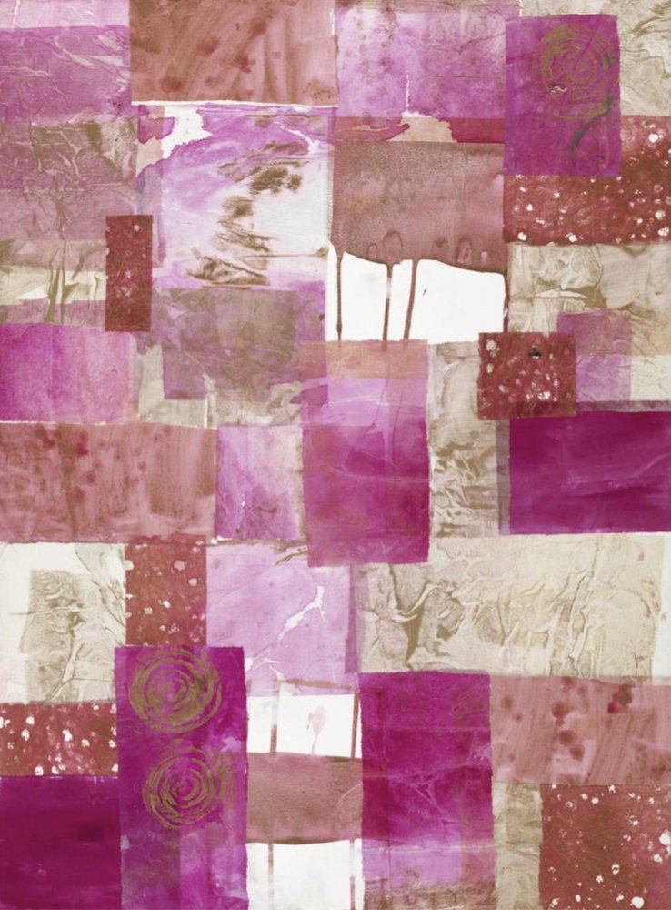 Patchworkpapier viii door Deb Chaney