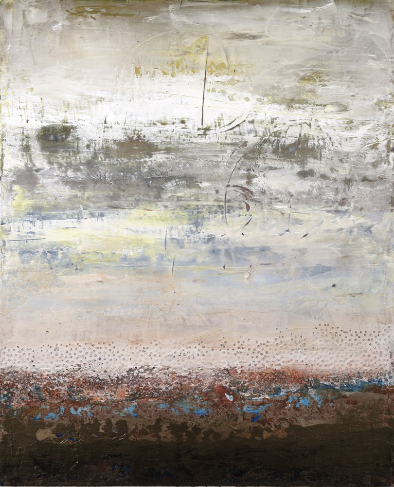 Rustige abstracte horizon door Deb Chaney