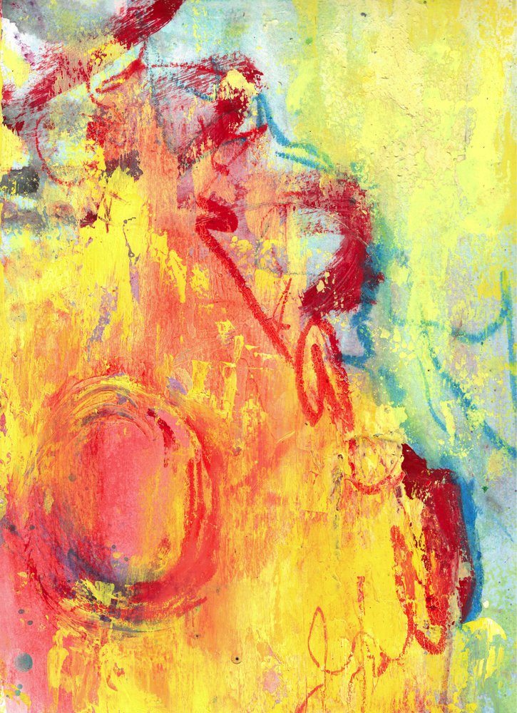 Levendige abstracte energie door Deb Chaney