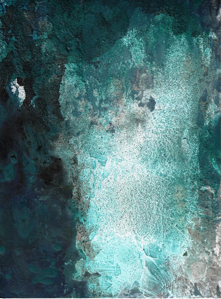 Levendige aqua-diepten door Deb Chaney