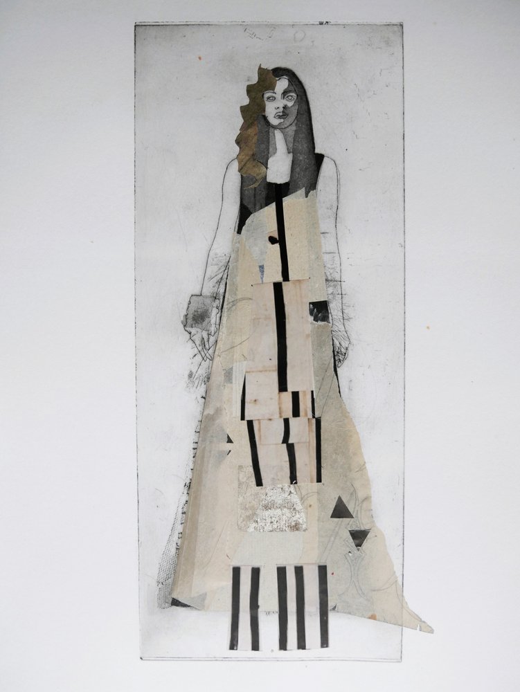 Abstracte modefiguur door Doris Schmitz
