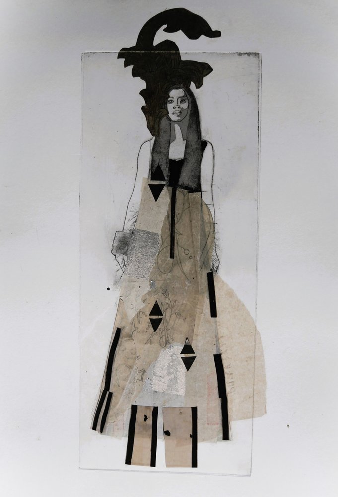 Abstracte modefiguur door Doris Schmitz