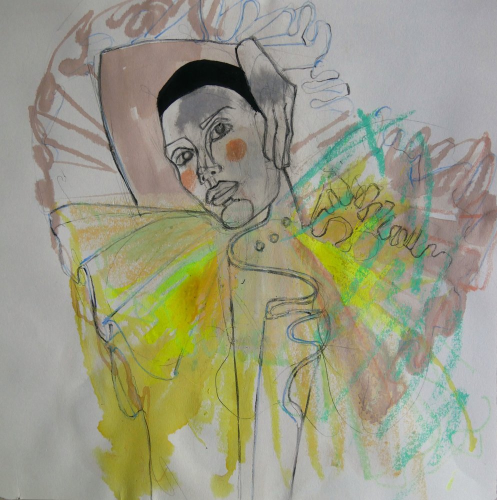 Kleurrijk modeportret door Doris Schmitz