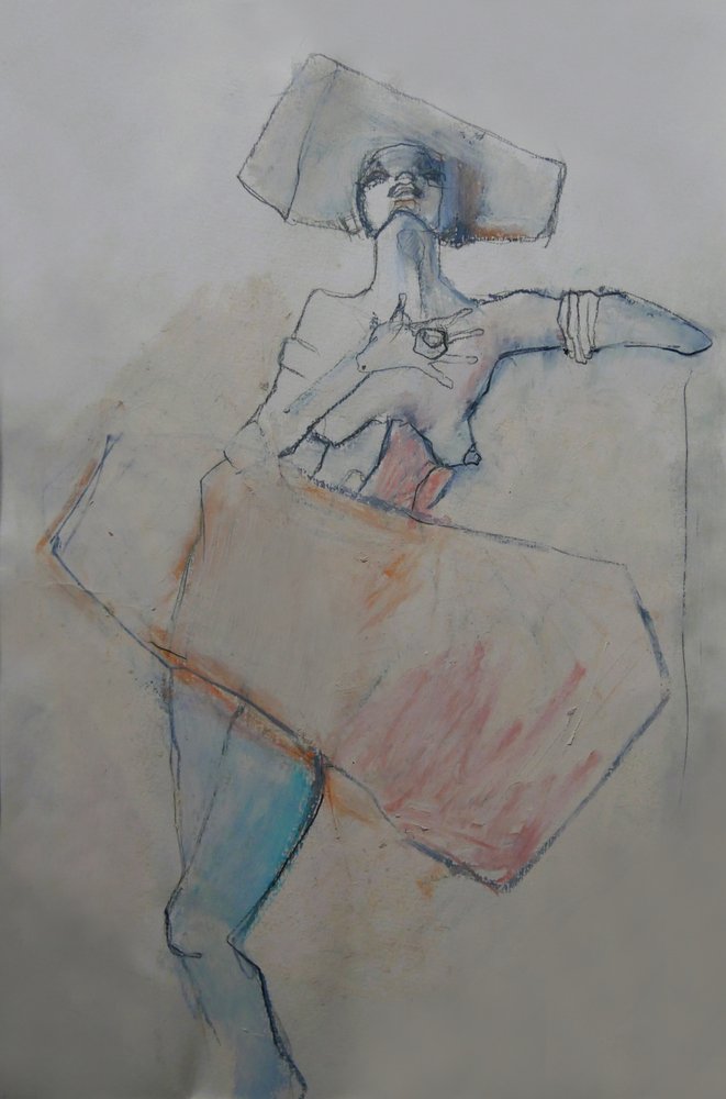 Dynamisch modefiguur door Doris Schmitz