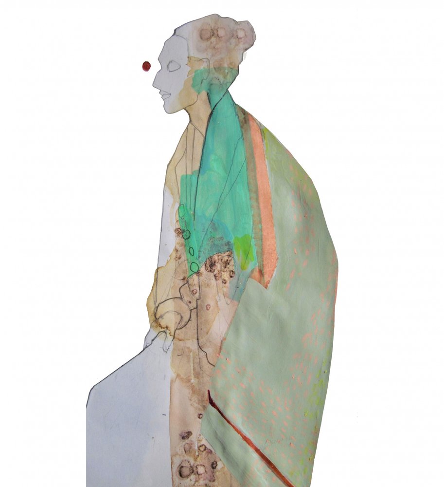 Elegant abstract profiel door Doris Schmitz