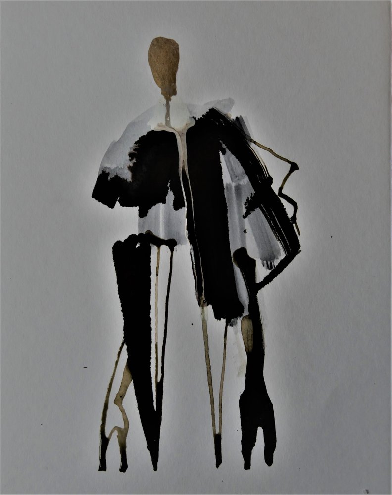 Elegant modefiguur door Doris Schmitz