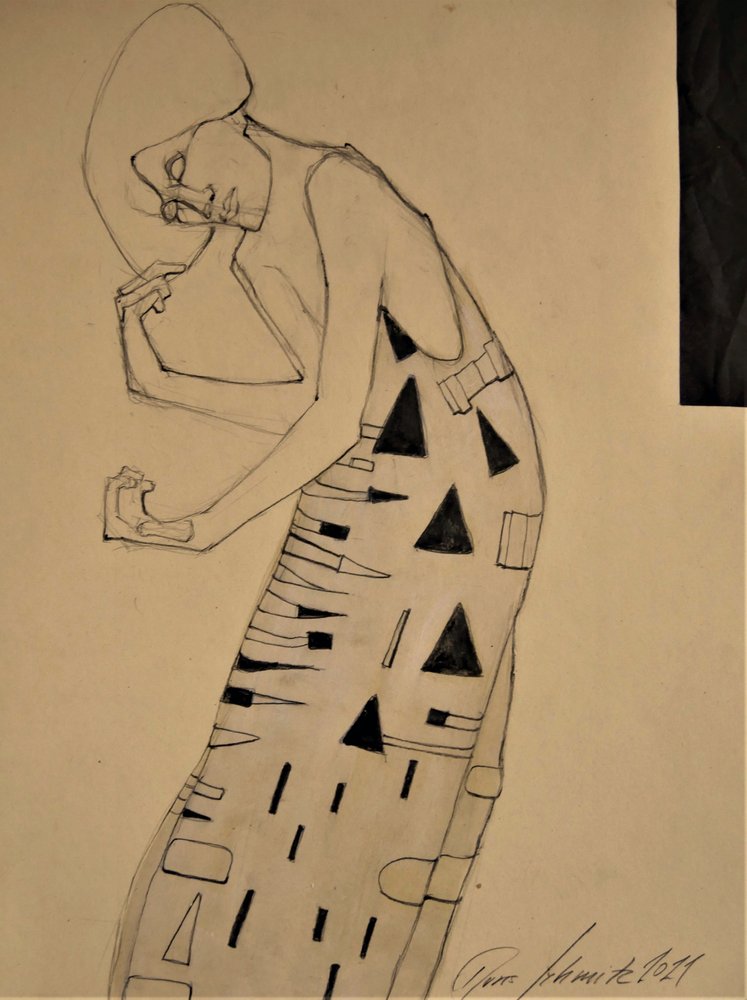 Elegante geometrische figuur door Doris Schmitz