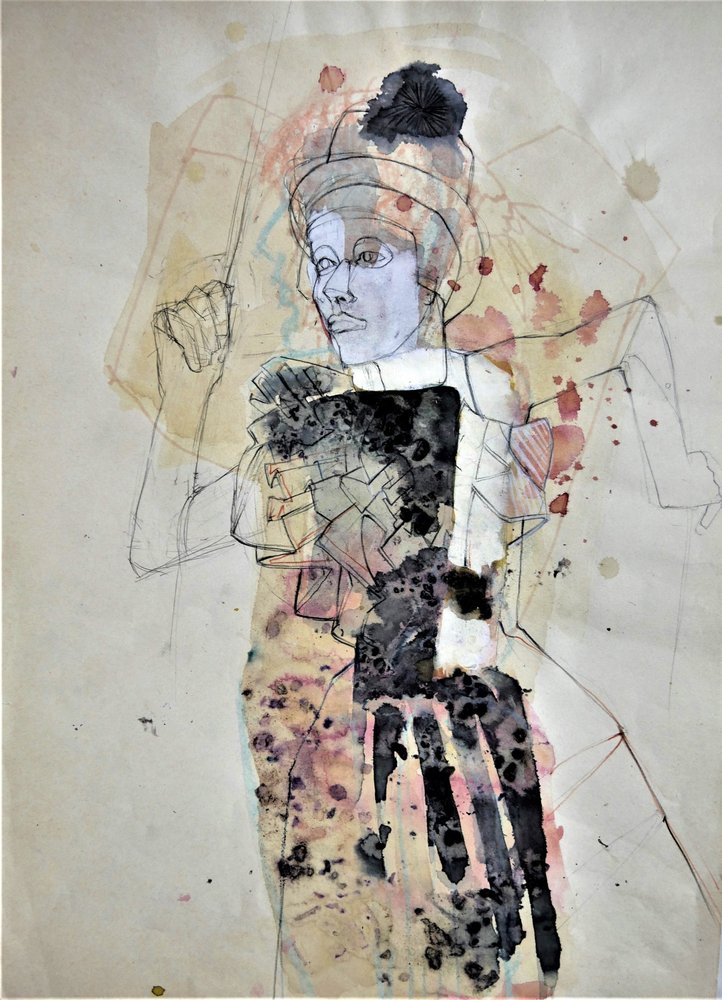 Expressief vrouwenfiguur door Doris Schmitz