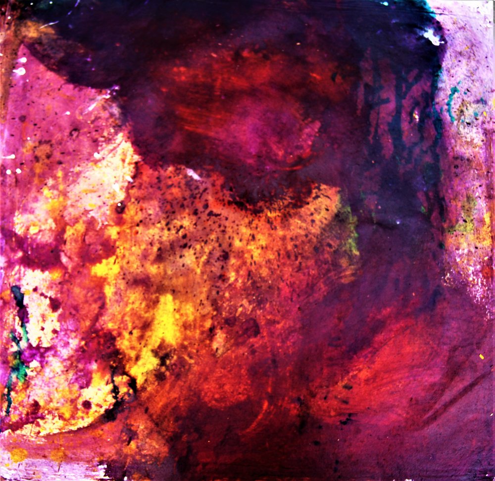 Levendige abstracte werveling door Doris Schmitz