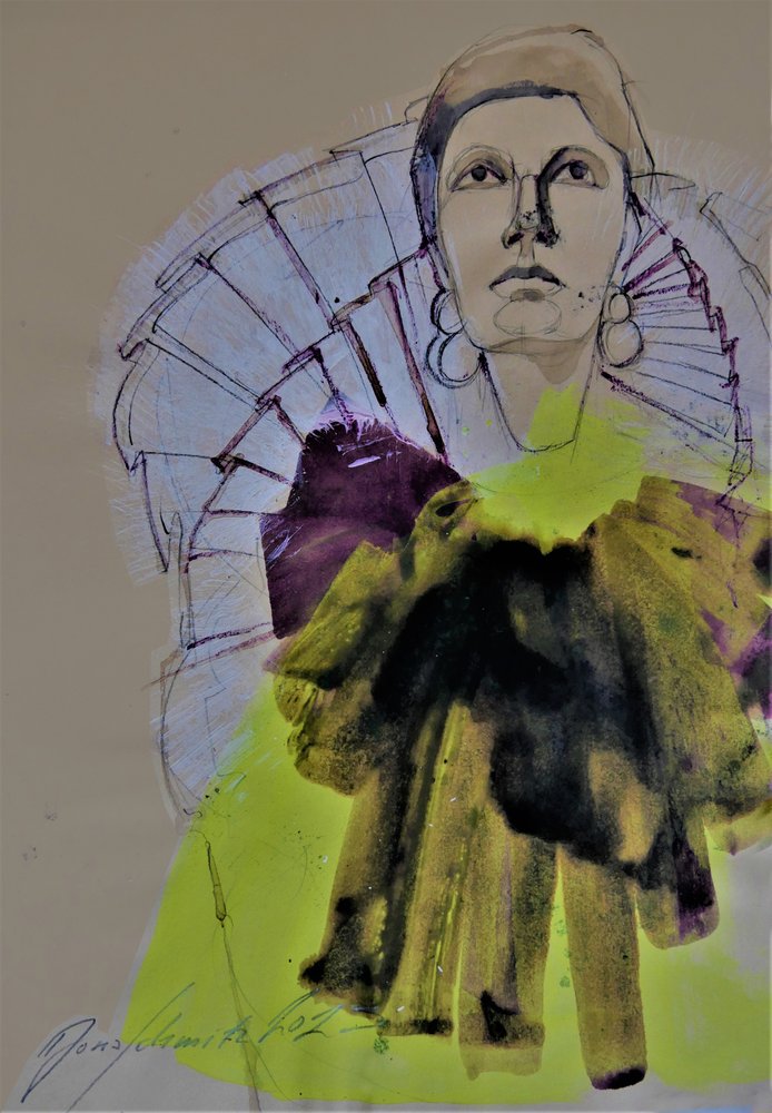 Levendig modeportret door Doris Schmitz