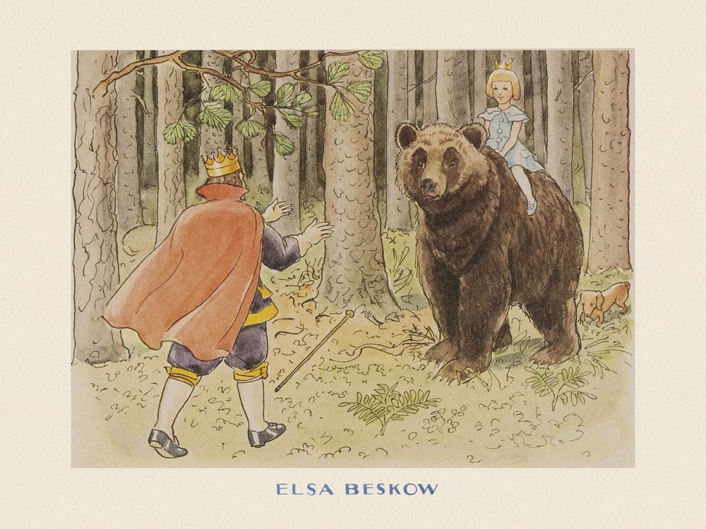 De avonturen van Sessalätt (1938) De beer door Elsa Beskow