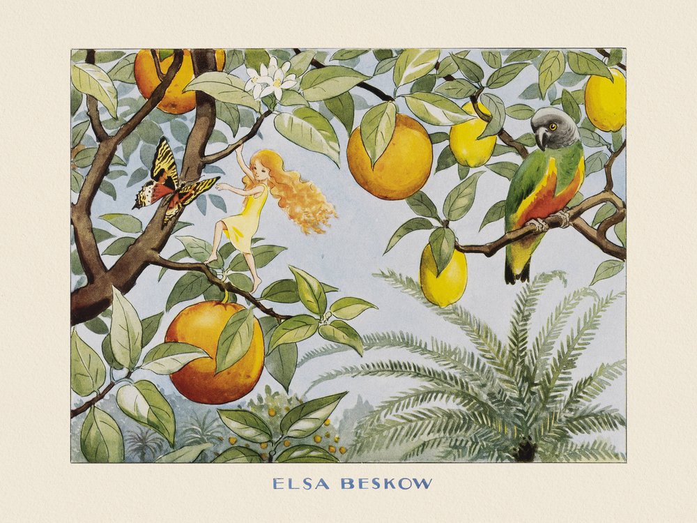 Solägget  Sollandet door Elsa Beskow