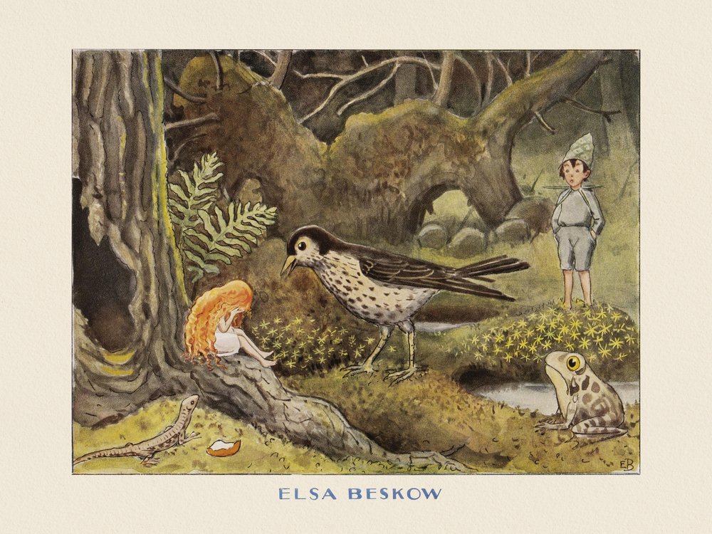 Het Zonne-ei De Tranen door Elsa Beskow