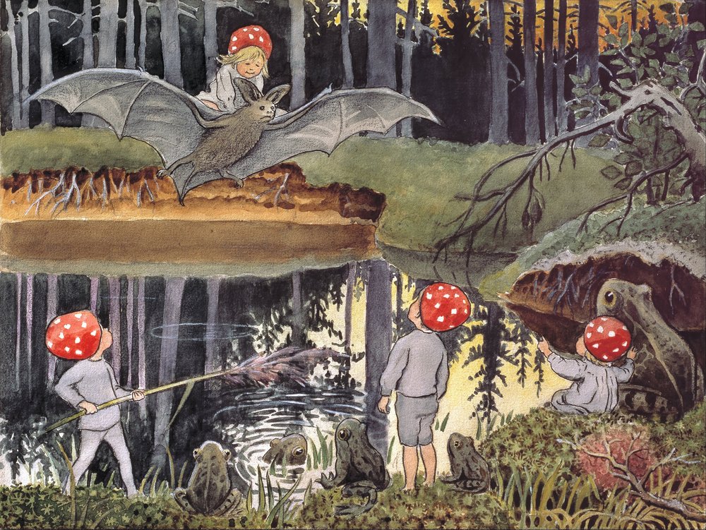 De Tomtebo-kinderen: De Vleermuis door Elsa Beskow