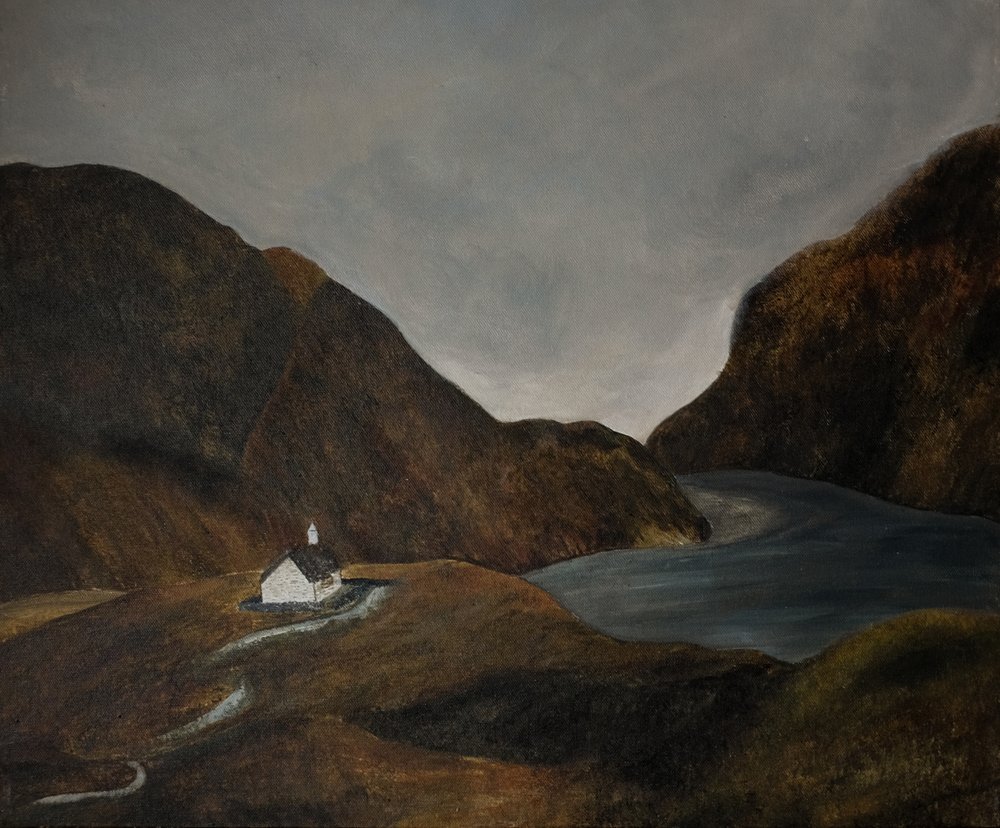Solitary Mountain-kerk door Emily Tingey
