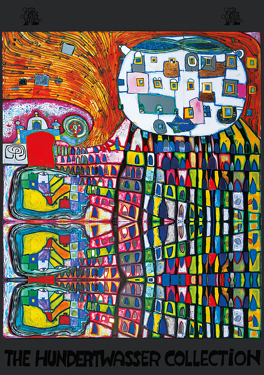 huiskat door Friedensreich Hundertwasser