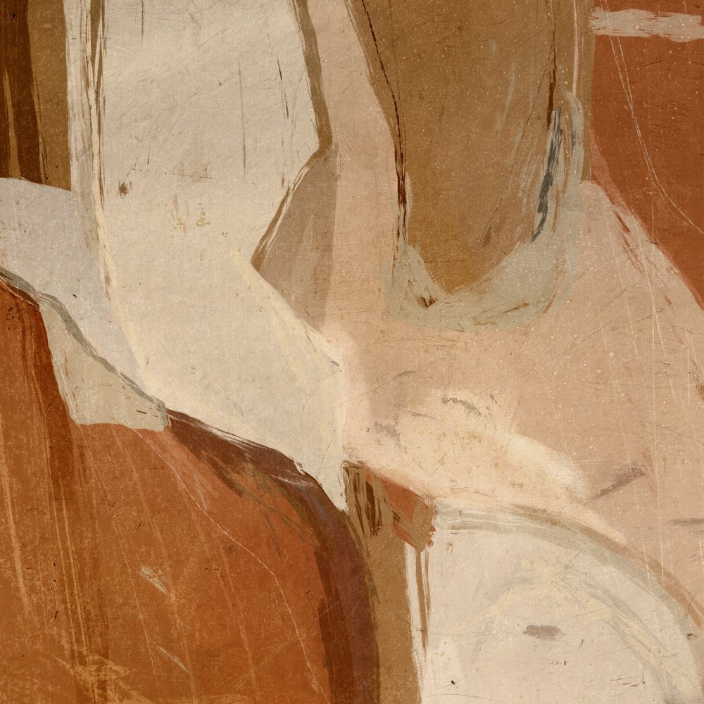 Aardse abstracte vormen door Gemma Bardot