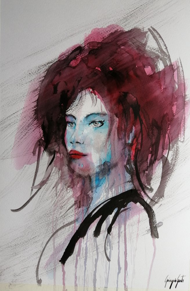 Expressief vrouwenportret door Giorgio Gosti
