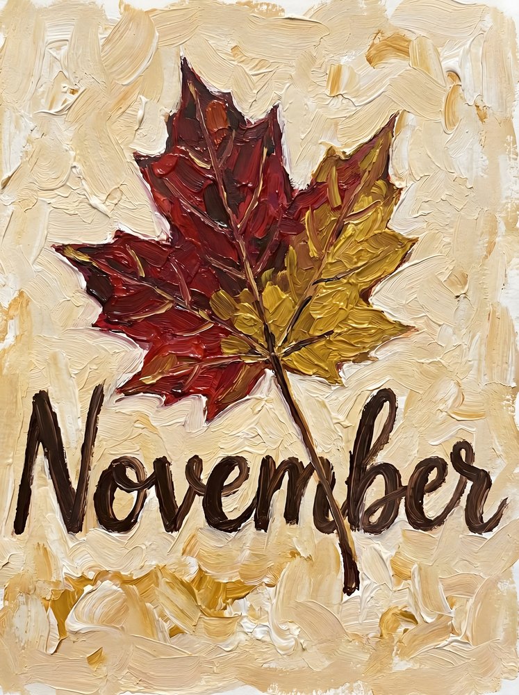 November Maple Leaf door HUGO