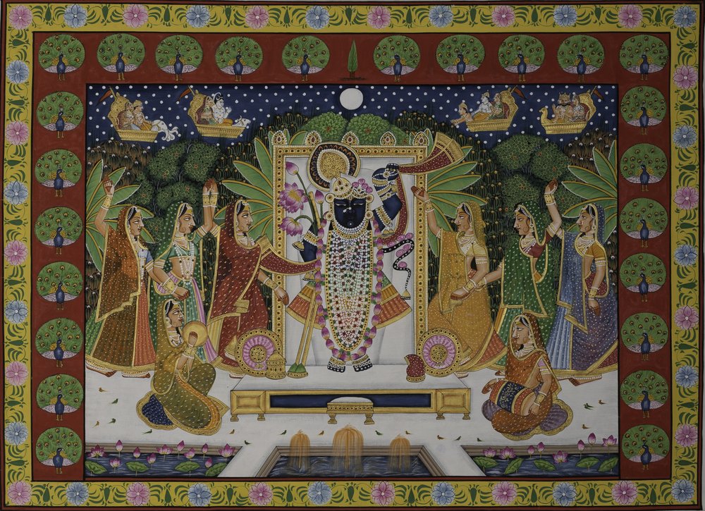 Gopi’s die Krishna aanbidden door IMAGINEERS STUDIO