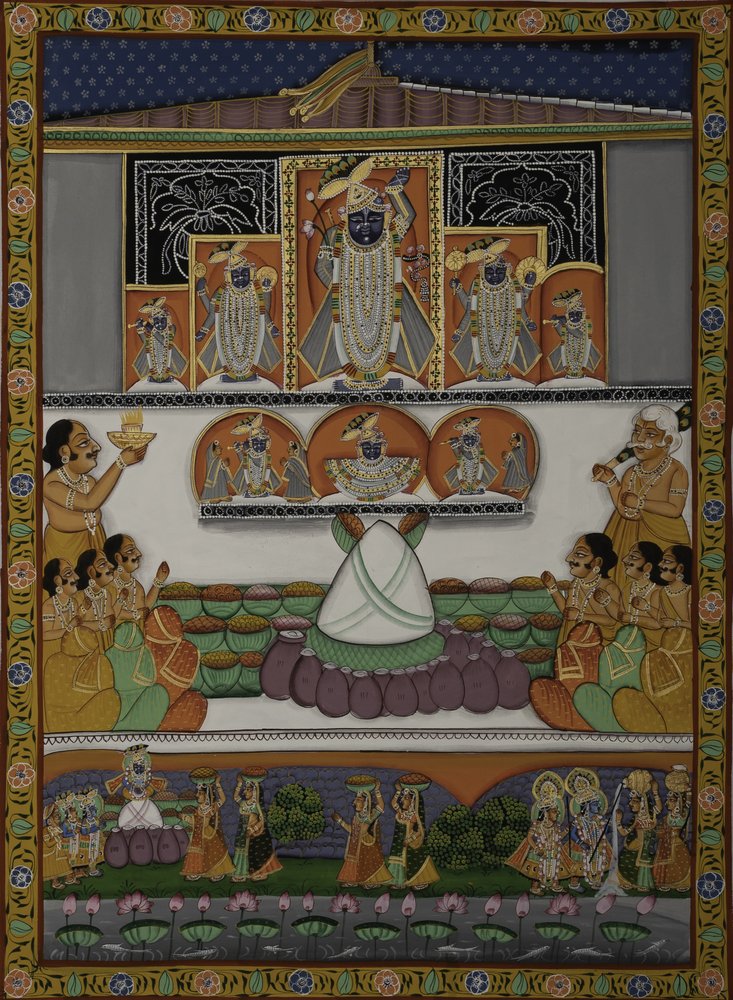 Toewijding aan de Krishna-tempel door IMAGINEERS STUDIO